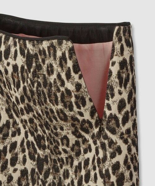 allureville / アルアバイル ミニ・ひざ丈スカート | 【LOULOU WILLOUGHBY】ARGENTIレオパードJQミニスカート | 詳細8