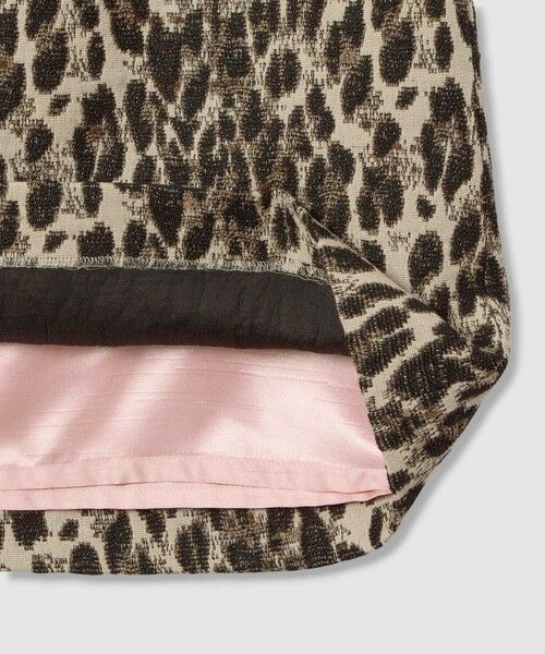 allureville / アルアバイル ミニ・ひざ丈スカート | 【LOULOU WILLOUGHBY】ARGENTIレオパードJQミニスカート | 詳細9