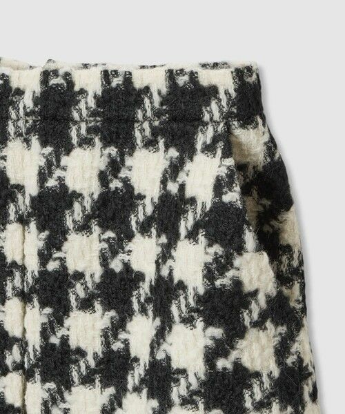 allureville / アルアバイル ミニ・ひざ丈スカート | 【LOULOU WILLOUGHBY】ロービング千鳥タックミニスカート | 詳細10