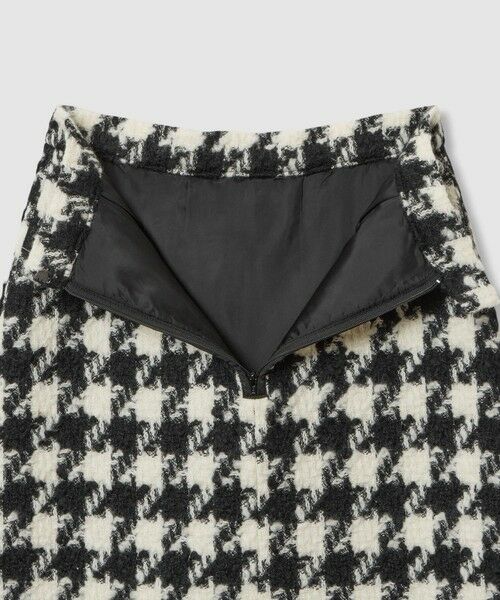 allureville / アルアバイル ミニ・ひざ丈スカート | 【LOULOU WILLOUGHBY】ロービング千鳥タックミニスカート | 詳細11