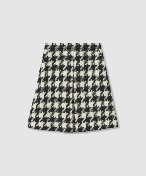allureville / アルアバイル ミニ・ひざ丈スカート | 【LOULOU WILLOUGHBY】ロービング千鳥タックミニスカート | 詳細8