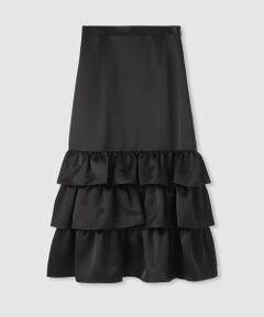 allureville / アルアバイル ロング・マキシ丈スカート | 【LOULOU WILLOUGHBY】トリアセサテンティアードスカート