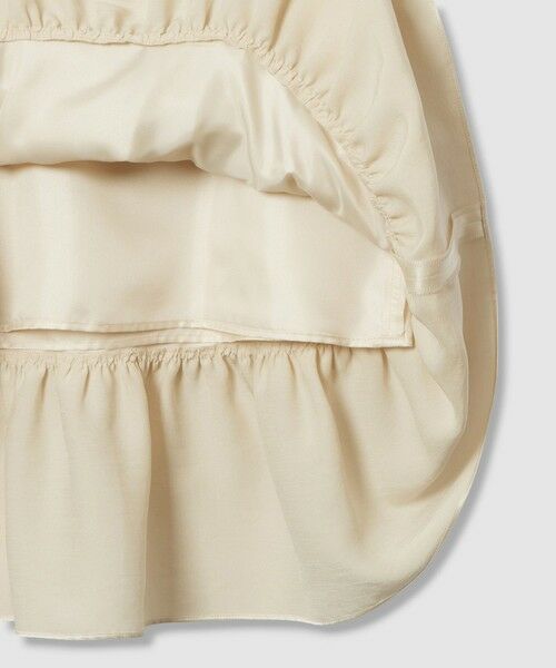 allureville / アルアバイル ロング・マキシ丈スカート | 【LOULOU WILLOUGHBY】トリアセサテンティアードスカート | 詳細9