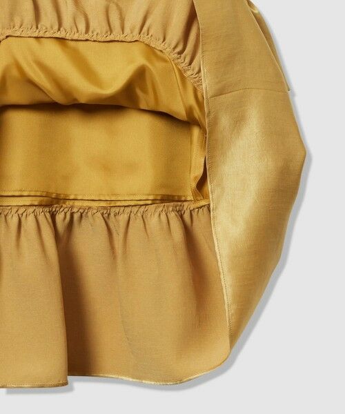 allureville / アルアバイル ロング・マキシ丈スカート | 【LOULOU WILLOUGHBY】トリアセサテンティアードスカート | 詳細13