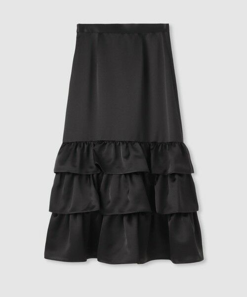 allureville / アルアバイル ロング・マキシ丈スカート | 【LOULOU WILLOUGHBY】トリアセサテンティアードスカート | 詳細15