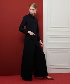 allureville / アルアバイル サロペット・オールインワン | 【LOULOU WILLOUGHBY 】ツイードオールインワン