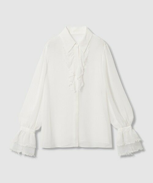 allureville / アルアバイル シャツ・ブラウス | 【LOULOU WILLOUGHBY】レタード刺繍ブラウス | 詳細6