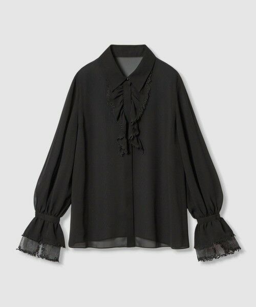 allureville / アルアバイル シャツ・ブラウス | 【LOULOU WILLOUGHBY】レタード刺繍ブラウス | 詳細13