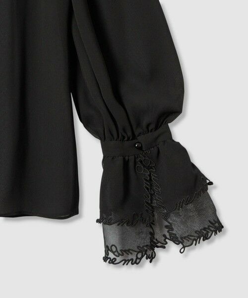 allureville / アルアバイル シャツ・ブラウス | 【LOULOU WILLOUGHBY】レタード刺繍ブラウス | 詳細17