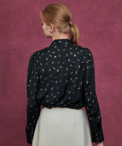 allureville / アルアバイル シャツ・ブラウス | 【LOULOU WILLOUGHBY】KEYジャガードボウタイブラウス | 詳細10