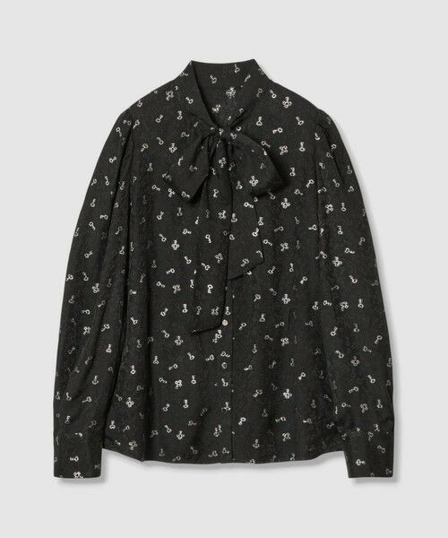 allureville / アルアバイル シャツ・ブラウス | 【LOULOU WILLOUGHBY】KEYジャガードボウタイブラウス | 詳細11