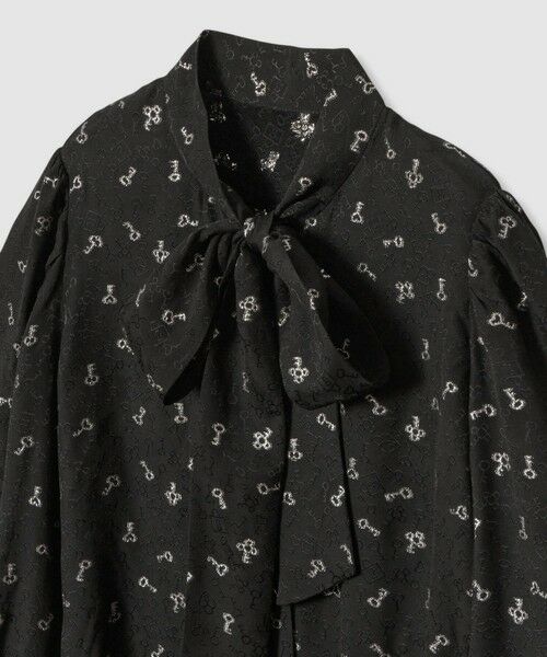 allureville / アルアバイル シャツ・ブラウス | 【LOULOU WILLOUGHBY】KEYジャガードボウタイブラウス | 詳細13