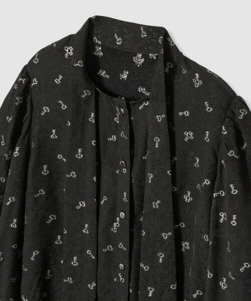 allureville / アルアバイル シャツ・ブラウス | 【LOULOU WILLOUGHBY】KEYジャガードボウタイブラウス | 詳細14