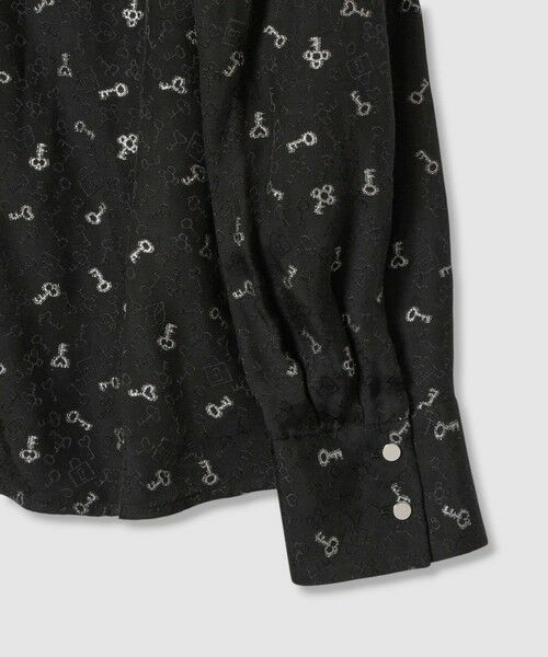 allureville / アルアバイル シャツ・ブラウス | 【LOULOU WILLOUGHBY】KEYジャガードボウタイブラウス | 詳細16