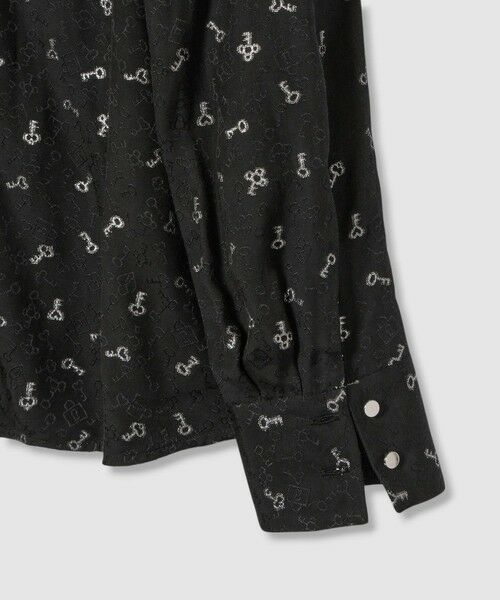 allureville / アルアバイル シャツ・ブラウス | 【LOULOU WILLOUGHBY】KEYジャガードボウタイブラウス | 詳細17