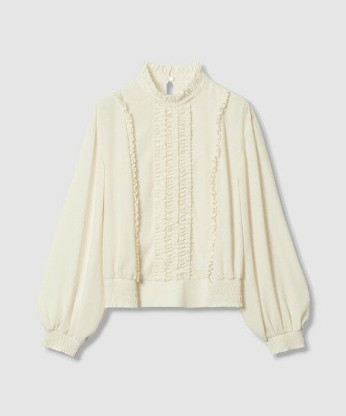 allureville / アルアバイル シャツ・ブラウス | 【LOULOU WILLOUGHBY】スタンドフリルシャーリングブラウス | 詳細11