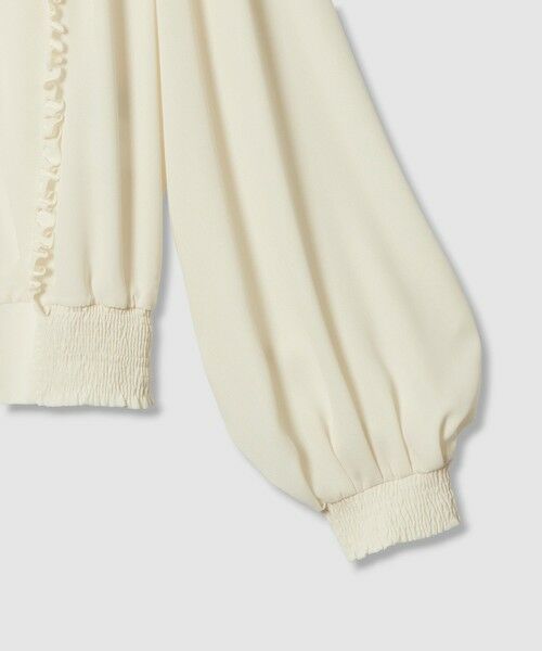 allureville / アルアバイル シャツ・ブラウス | 【LOULOU WILLOUGHBY】スタンドフリルシャーリングブラウス | 詳細8