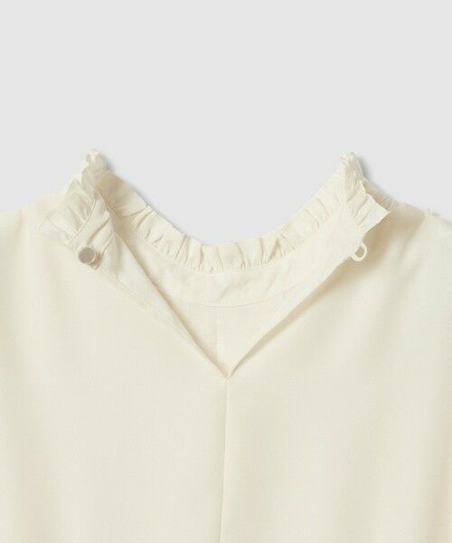 allureville / アルアバイル シャツ・ブラウス | 【LOULOU WILLOUGHBY】スタンドフリルシャーリングブラウス | 詳細9