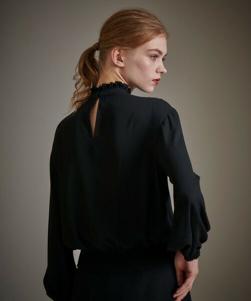 allureville / アルアバイル シャツ・ブラウス | 【LOULOU WILLOUGHBY】スタンドフリルシャーリングブラウス | 詳細14