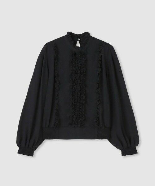 allureville / アルアバイル シャツ・ブラウス | 【LOULOU WILLOUGHBY】スタンドフリルシャーリングブラウス | 詳細15