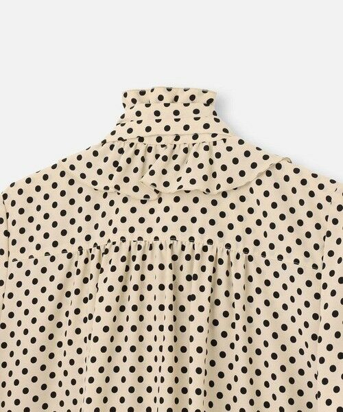 allureville / アルアバイル その他トップス | ◇ 【LOULOU WILLOUGHBY】デシンドットフレアスリーブブラウス | 詳細10