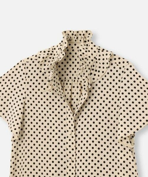 allureville / アルアバイル その他トップス | ◇ 【LOULOU WILLOUGHBY】デシンドットフレアスリーブブラウス | 詳細9