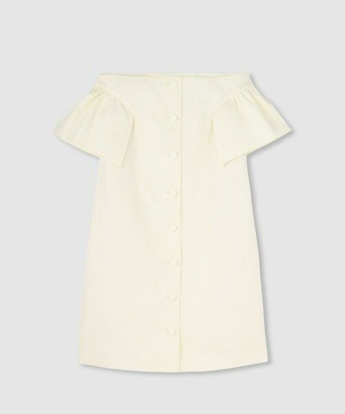 allureville / アルアバイル ドレス | 【LOULOU WILLOUGHBY】フラワージャガードミニワンピース | 詳細7