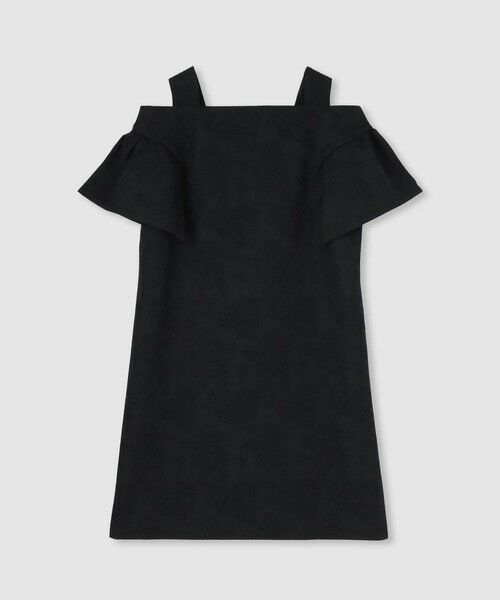 allureville / アルアバイル ドレス | 【LOULOU WILLOUGHBY】フラワージャガードミニワンピース | 詳細16