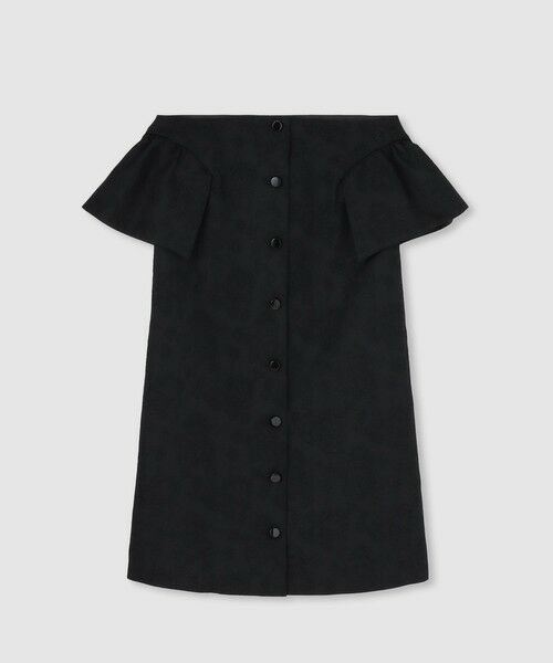 allureville / アルアバイル ドレス | 【LOULOU WILLOUGHBY】フラワージャガードミニワンピース | 詳細17