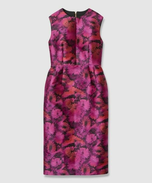 allureville / アルアバイル ミニ丈・ひざ丈ワンピース | 【LOULOU WILLOUGHBY】LIMONTA ジャガードノースリワンピース | 詳細13