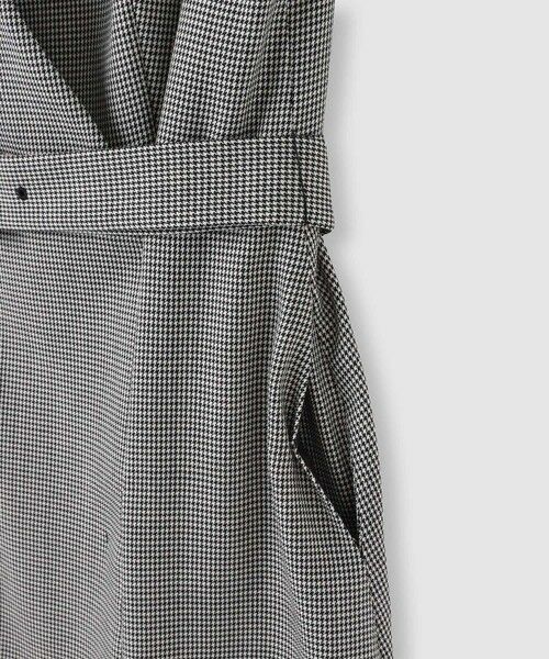 allureville / アルアバイル ロング・マキシ丈ワンピース | 【LOULOU WILLOUGHBY】Ｗ先染めセーラーカラーワンピース | 詳細10