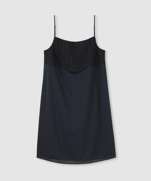 allureville / アルアバイル ロング・マキシ丈ワンピース | 【LOULOU WILLOUGHBY】Ｗ先染めセーラーカラーワンピース | 詳細19