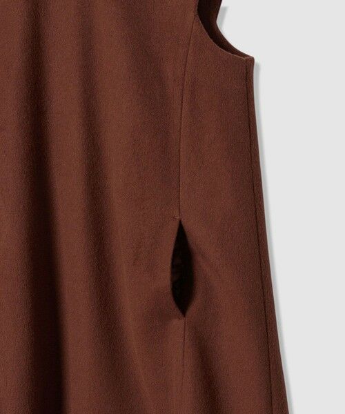 allureville / アルアバイル ミニ丈・ひざ丈ワンピース | 【LOULOU WILLOUGHBY】ビーバーステンカラーワンピース | 詳細22