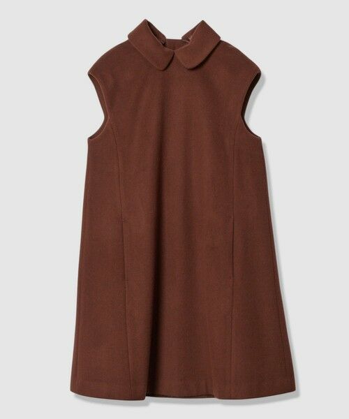allureville / アルアバイル ミニ丈・ひざ丈ワンピース | 【LOULOU WILLOUGHBY】ビーバーステンカラーワンピース | 詳細26