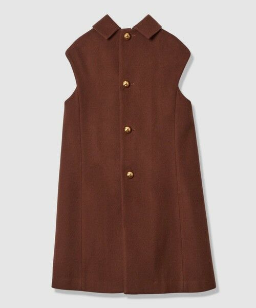 allureville / アルアバイル ミニ丈・ひざ丈ワンピース | 【LOULOU WILLOUGHBY】ビーバーステンカラーワンピース | 詳細17