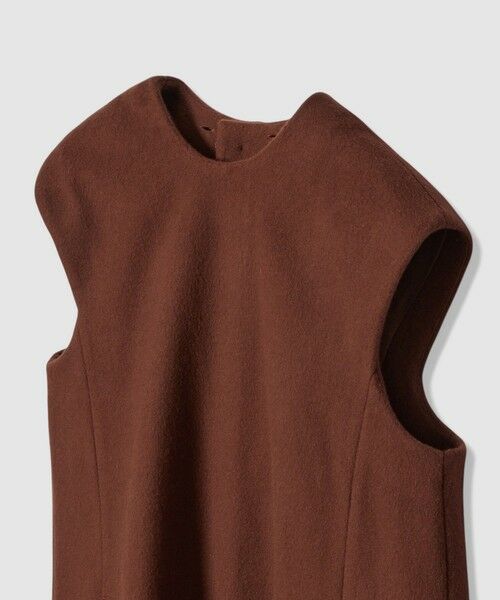allureville / アルアバイル ミニ丈・ひざ丈ワンピース | 【LOULOU WILLOUGHBY】ビーバーステンカラーワンピース | 詳細19