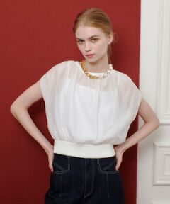 allureville / アルアバイル カットソー | 【LOULOU WILLOUGHBY】キャミソールドッキングプルオーバー