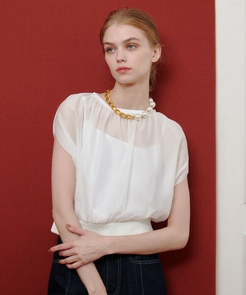 tシャツ 「LOULOU WILLOUGHBY」キャミソールドッキングプルオーバー レディース LOULOU WILLOUGHBY】キャミソールドッキングプルオーバー