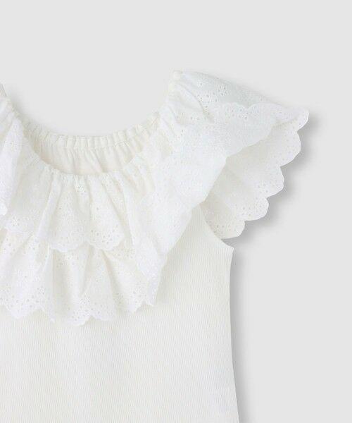 allureville / アルアバイル カットソー | 【LOULOU WILLOUGHBY】レーススカラッププルオーバー | 詳細7
