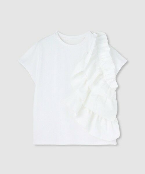 allureville / アルアバイル カットソー | 【LOULOU WILLOUGHBY】ギャザーレイヤーTシャツ | 詳細5