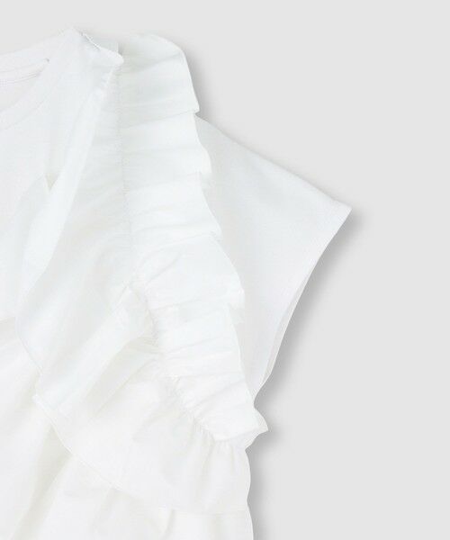 allureville / アルアバイル カットソー | 【LOULOU WILLOUGHBY】ギャザーレイヤーTシャツ | 詳細8