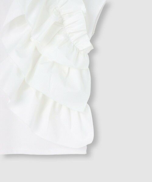 allureville / アルアバイル カットソー | 【LOULOU WILLOUGHBY】ギャザーレイヤーTシャツ | 詳細9