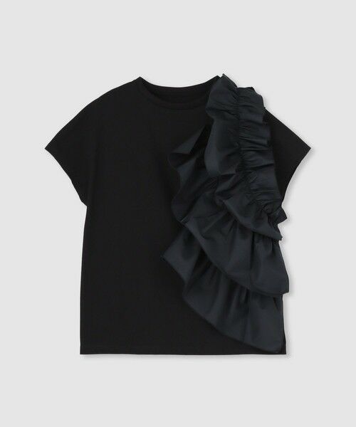 allureville / アルアバイル カットソー | 【LOULOU WILLOUGHBY】ギャザーレイヤーTシャツ | 詳細15
