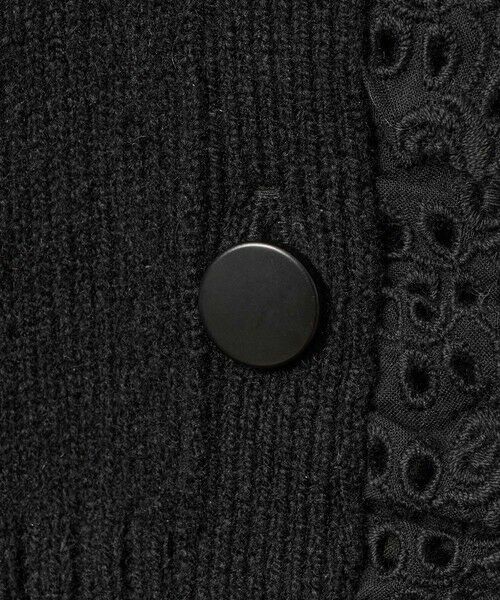 allureville / アルアバイル ニット・セーター | 【LOULOU WILLOUGHBY】ショルダーレース釦プルオーバー | 詳細23