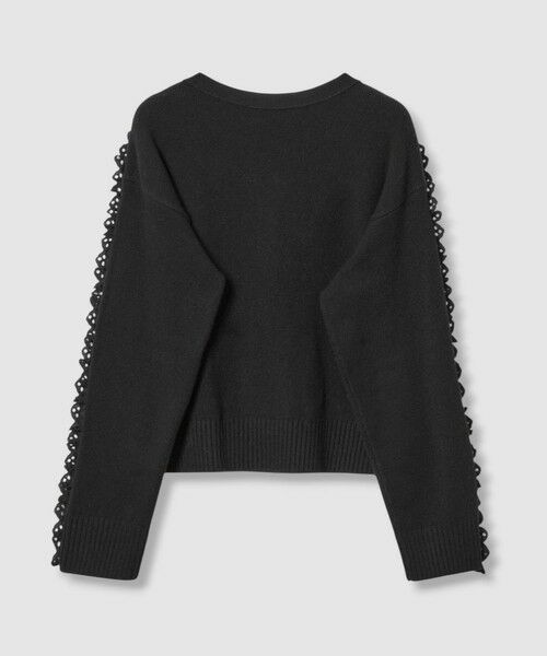 allureville / アルアバイル ニット・セーター | 【LOULOU WILLOUGHBY】ショルダーレース釦プルオーバー | 詳細18
