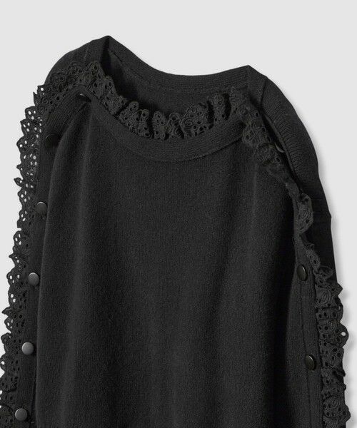 allureville / アルアバイル ニット・セーター | 【LOULOU WILLOUGHBY】ショルダーレース釦プルオーバー | 詳細19