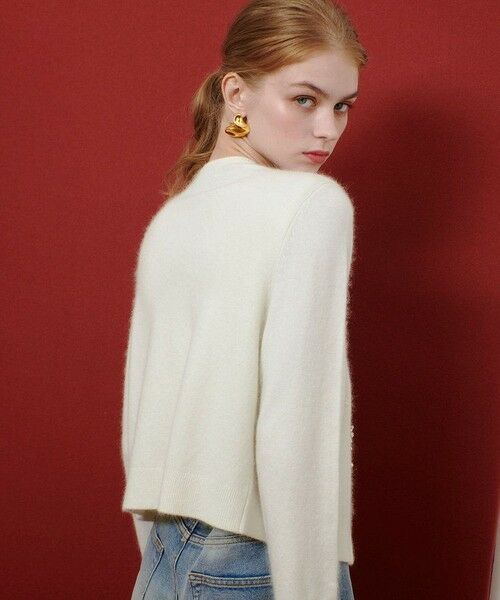 allureville / アルアバイル カーディガン・ボレロ | 【LOULOU WILLOUGHBY】ビーズフラワーカーディガン | 詳細2