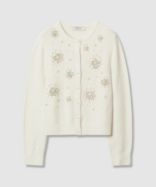 allureville / アルアバイル カーディガン・ボレロ | 【LOULOU WILLOUGHBY】ビーズフラワーカーディガン | 詳細4