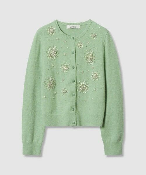 allureville / アルアバイル カーディガン・ボレロ | 【LOULOU WILLOUGHBY】ビーズフラワーカーディガン | 詳細13