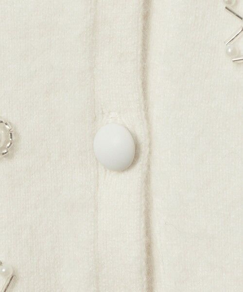 allureville / アルアバイル ニット・セーター | 【LOULOU WILLOUGHBY】ビーズフラワージレ | 詳細5